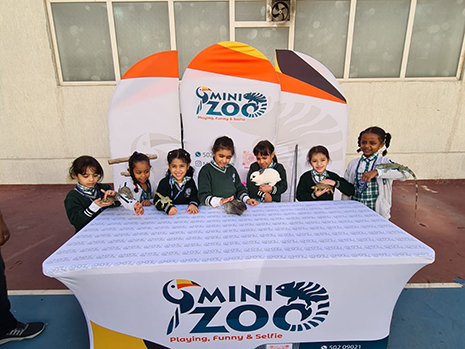 Students engaged in various school clubs