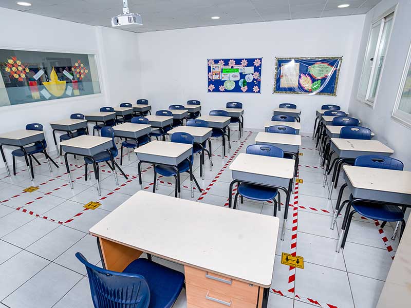 Premium CBSE School classroom in Kuwait